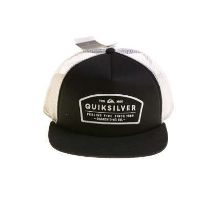 Quicksilver 's Reeder Adjustable Hat Black One Size 889351447180 eb-56675813